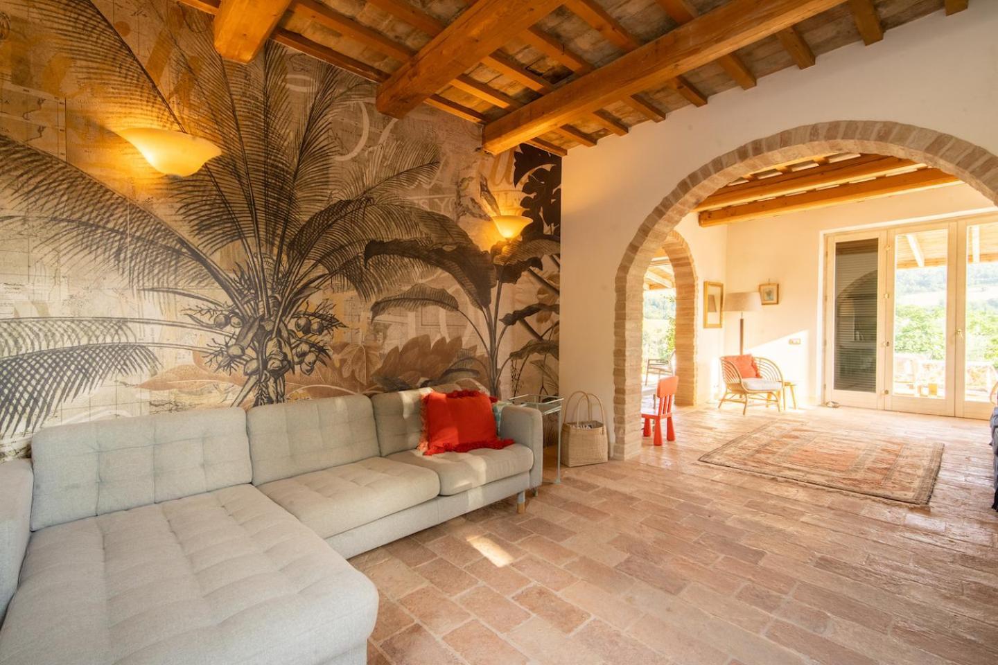 Casa Raffaela, Charming Villa With A Nice Pool Monte Giberto Екстериор снимка