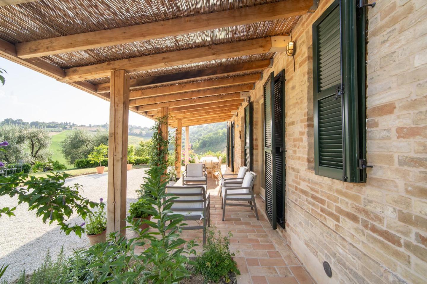 Casa Raffaela, Charming Villa With A Nice Pool Monte Giberto Екстериор снимка